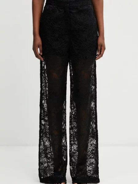 Sportmax Spxafoso pantaloni din dantelă de damă
