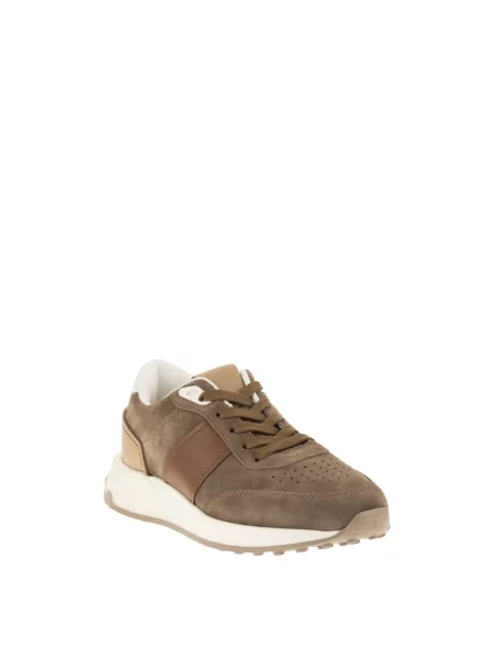 Sneakersy Tod's zamszowe brązowe