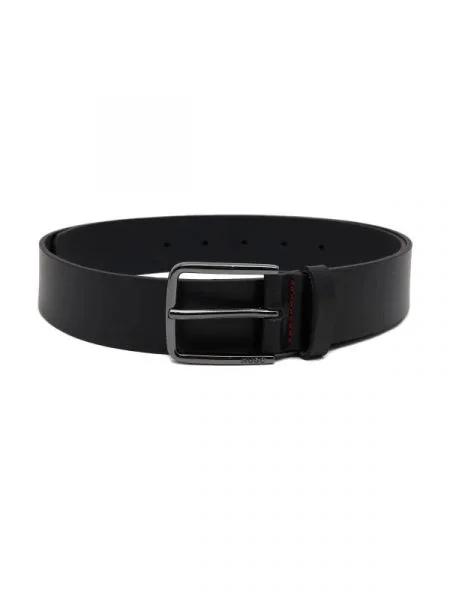 Curea Hugo din piele negru