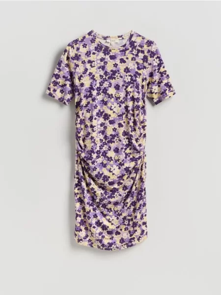 Reserved Rochie cu imprimeu floral multicolor