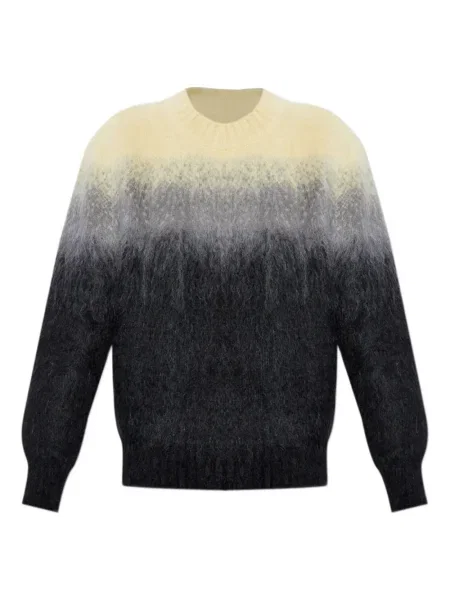 Pulover Jil Sander cu decolteu în U negru