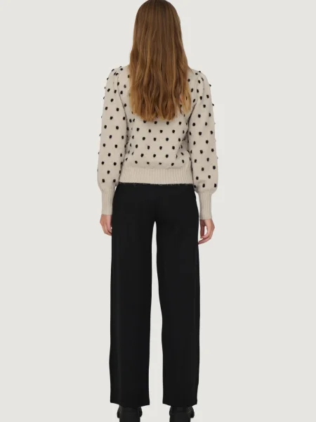 Pulover Jdy cu buline negru