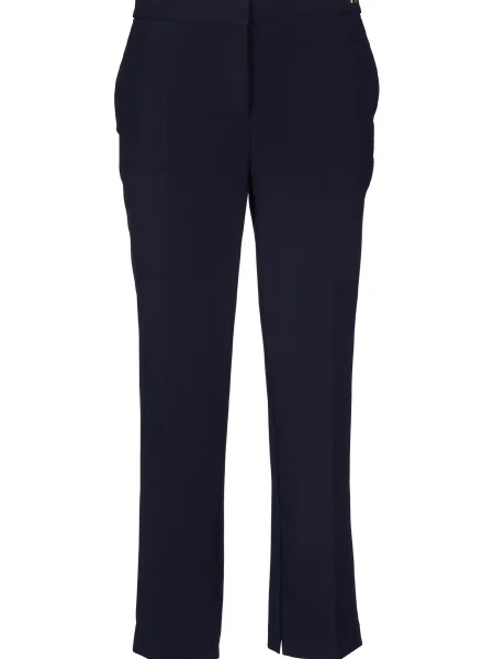 Spodnie Elisabetta Franchi biznesowe niebieskie