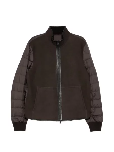 Geacă cu puf Moncler maro