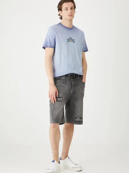 Тениска Medicine лилаво с принт виолетово