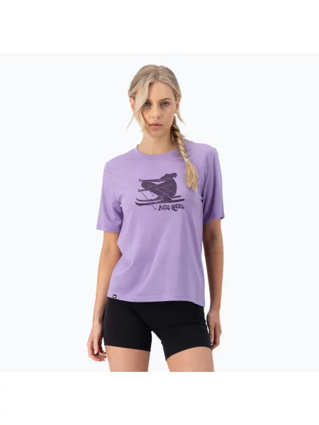 Дамска тениска Mons Royale Icon Relaxed Tee lupin виолетово