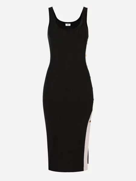 Платье Elisabetta Franchi черное