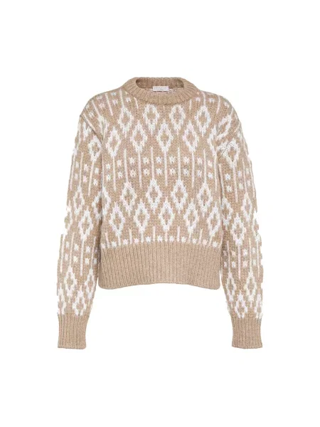 Sweter Brunello Cucinelli żakardowy