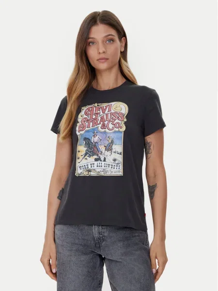 Тениска Levi's® черно