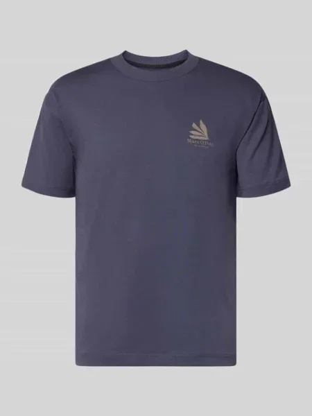 T-shirt o kroju relaxed fit z czystej bawełny Marc O'polo