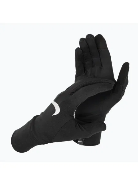 Дамски ръкавици за бягане Nike Accelerate RG black/black/silver черно
