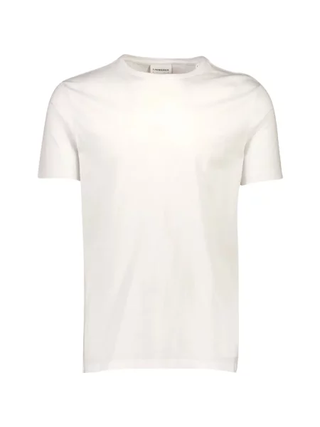 Tricou Lindbergh cu decolteu rotund alb