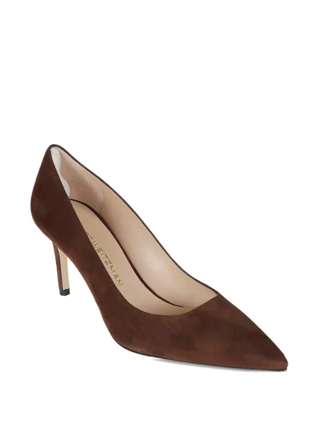 Pantofi cu toc Stuart Weitzman maro