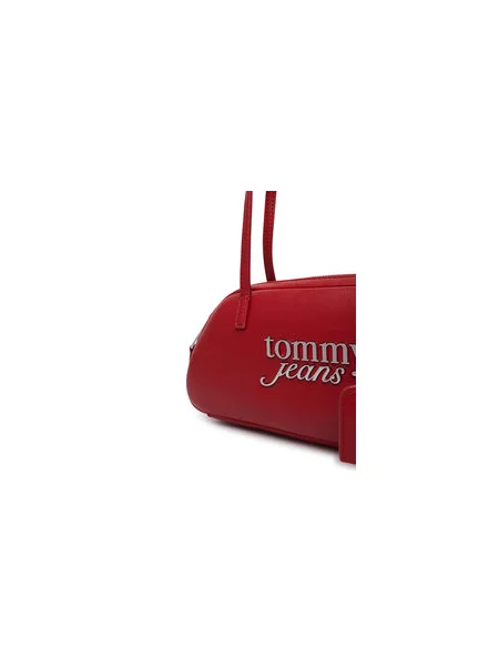 Torbica Tommy Jeans Tjw Bold Shoulder Bag smeđa