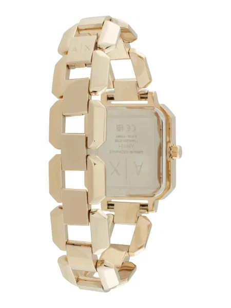 ARMANI EXCHANGE Ceas analogic / negru auriu