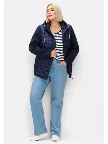 SHEEGO Jeans denim albastru