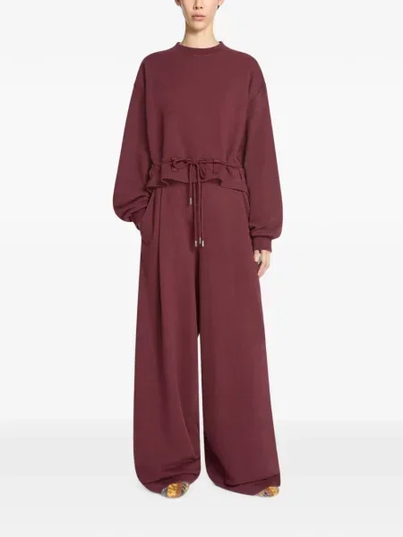 Pantaloni sport Dries Van Noten roșu