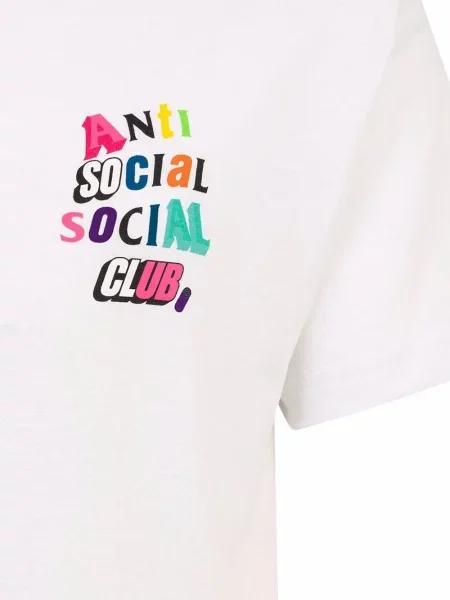 Μπλούζα Anti Social Social Club λευκό