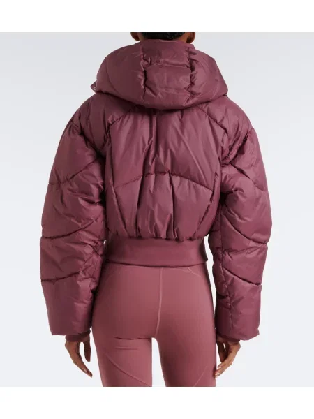 Decupat geacă cu puf Adidas By Stella Mccartney