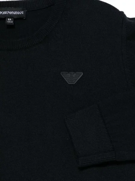 Dětské svetr Emporio Armani modrý