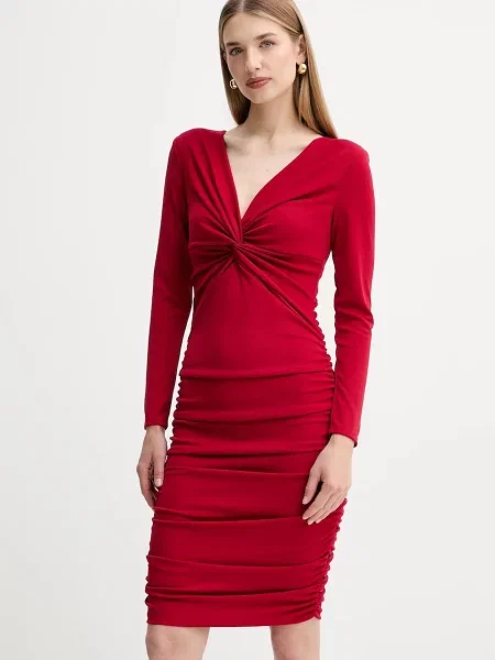 Fracomina rochie mini mulată roșu