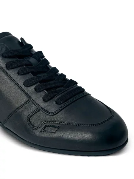 Sneakers Rick Owens με κορδόνια με στρογγυλή μύτη με δαντέλα μαύρο