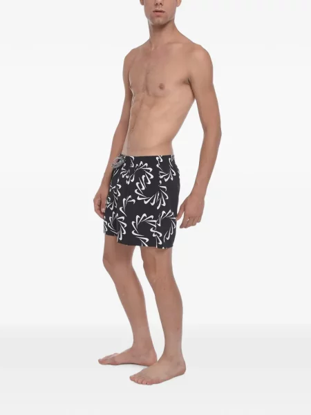 Scurt chiloți Nike cu imagine cu model floral negru
