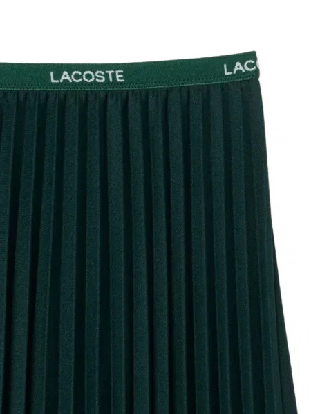 Fusta mini Lacoste cu autograf verde