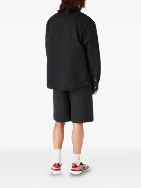 Džínové šortky Casablanca černé