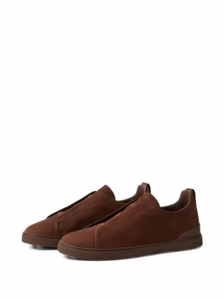 Sneakerși Zegna maro