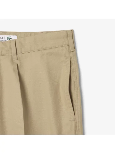 Lacoste Spodnie Chino beżowy