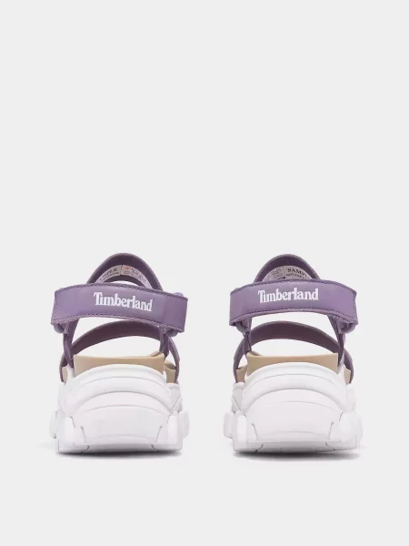Кожаные босоножки Timberland фиолетовые