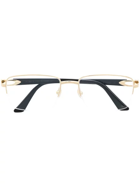 Ochelari de soare pătrați Cartier Eyewear negru