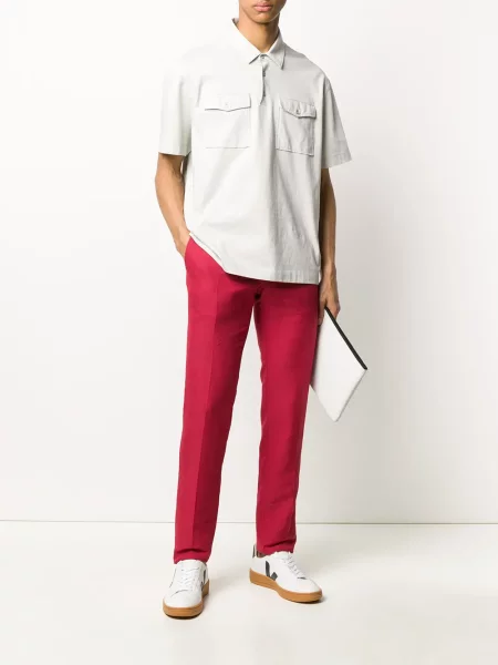Pantaloni Incotex roșu