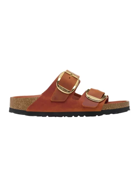 Klapki Birkenstock pomarańczowe