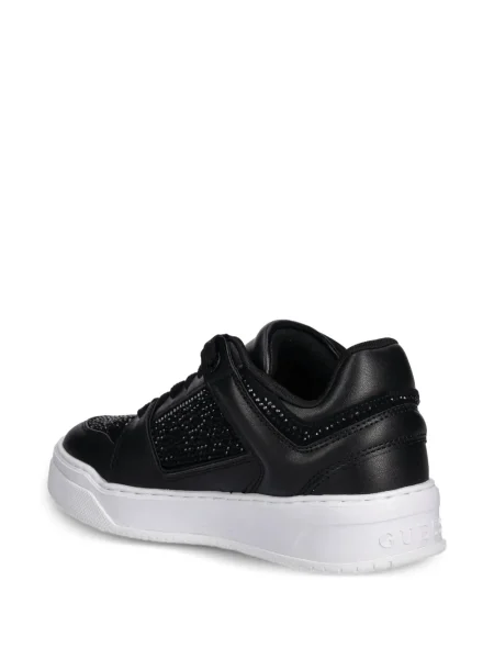 Sneakerși Guess de cristal negru