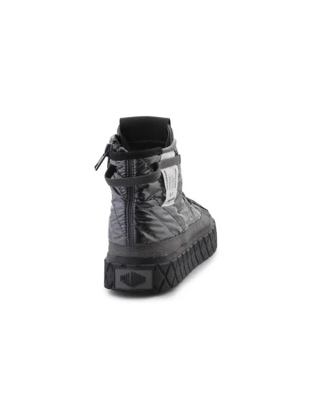 Pantofi Palladium cu șireturi gri