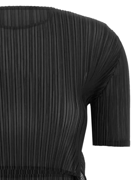 Scurt tricou Issey Miyake negru