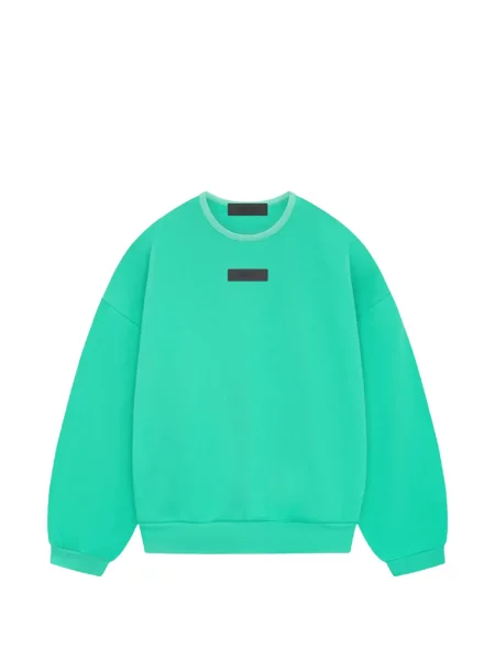 Pulover Fear Of God Essentials cu autograf verde