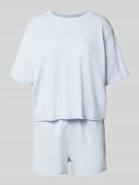 Piżama o kroju regular fit z mieszanki bawełny Polo Ralph Lauren