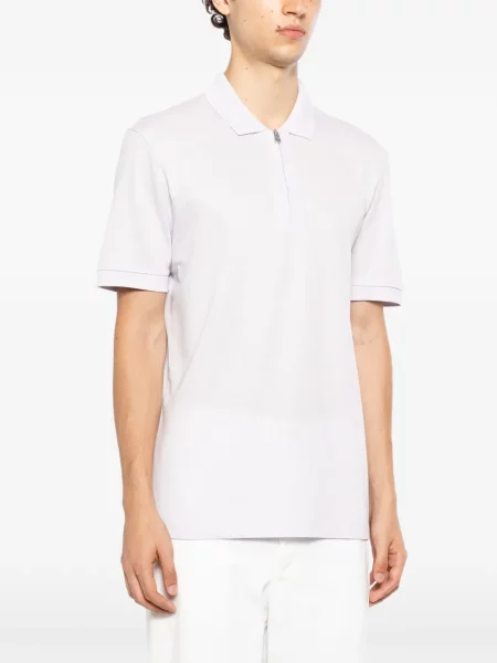 Tricou polo Boss violet