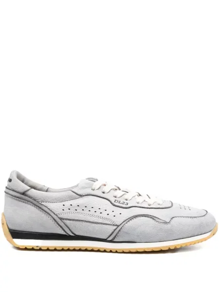 Sneakerși Lemargo din piele de căprioară gri