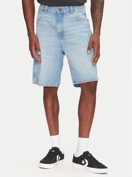Jeans kratke hlače Wrangler modra