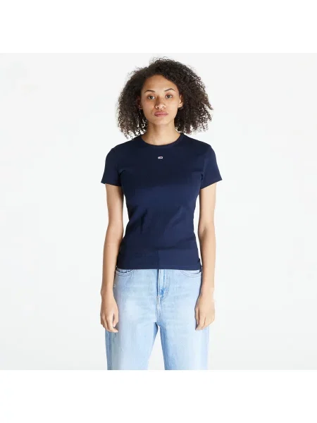T-Shirt Tommy Jeans σκούρο μπλε