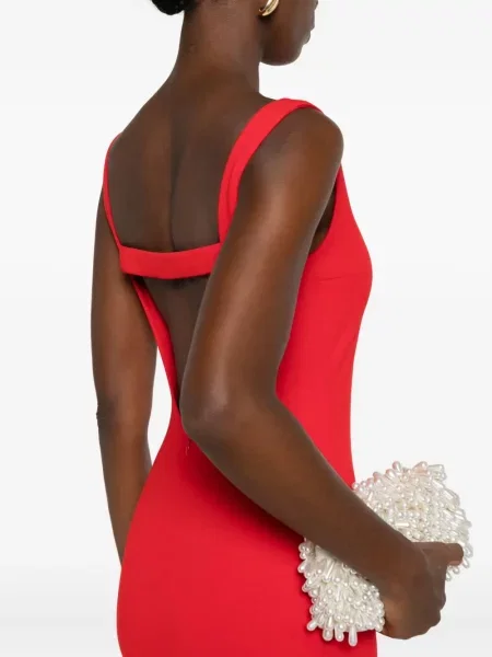 Rochie maxi Solace London de costum roșu