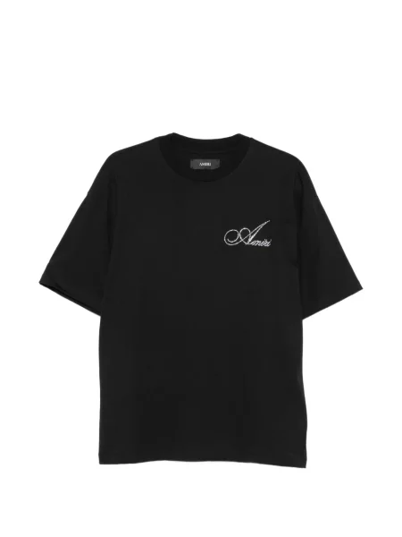 Tricou Amiri cu autograf negru