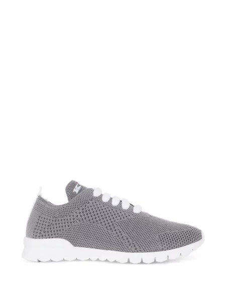 Sneakerși Kiton din cașmir gri