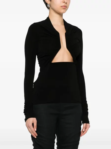 Top Rick Owens čierna