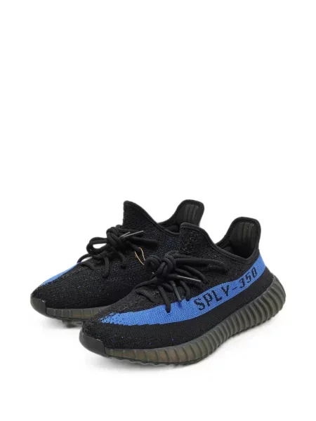 Плетени маратонки Adidas Yeezy черно