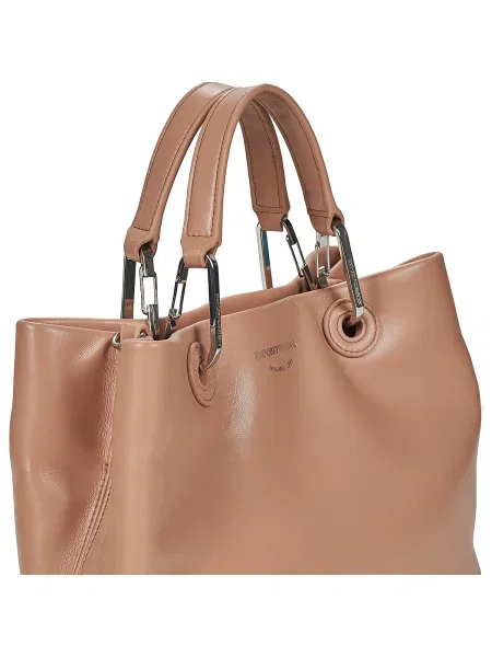 Kabelka Emporio Armani béžová